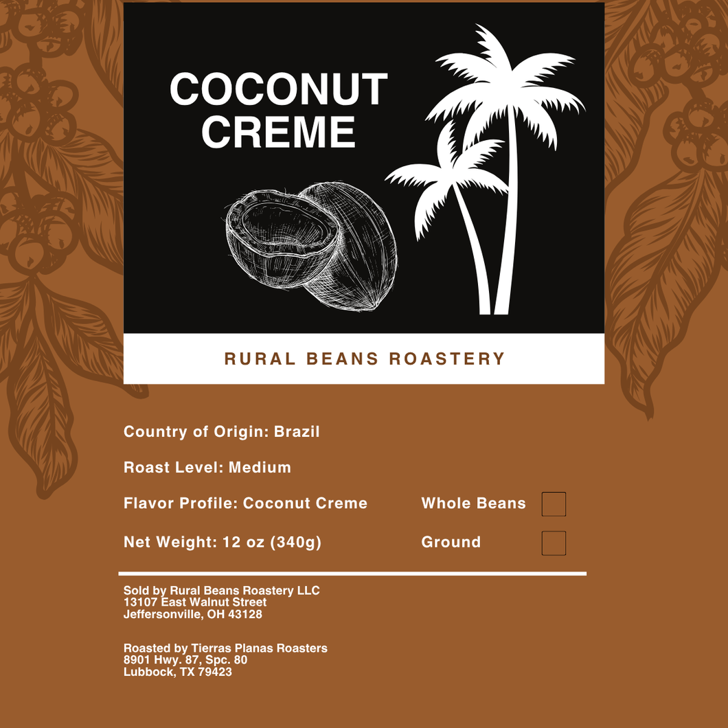 Coconut Crème Flavored Coffee