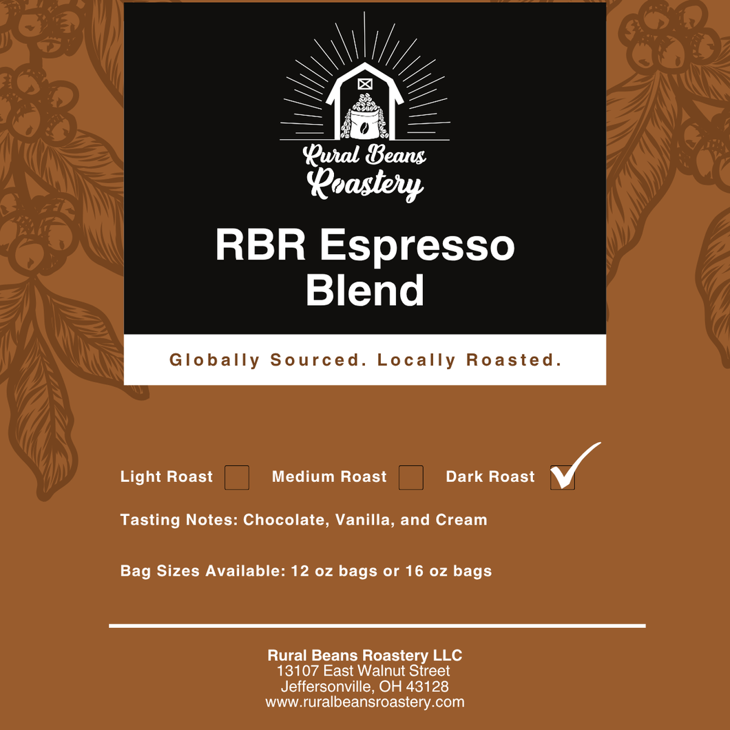 Rural Beans Roastery Espresso