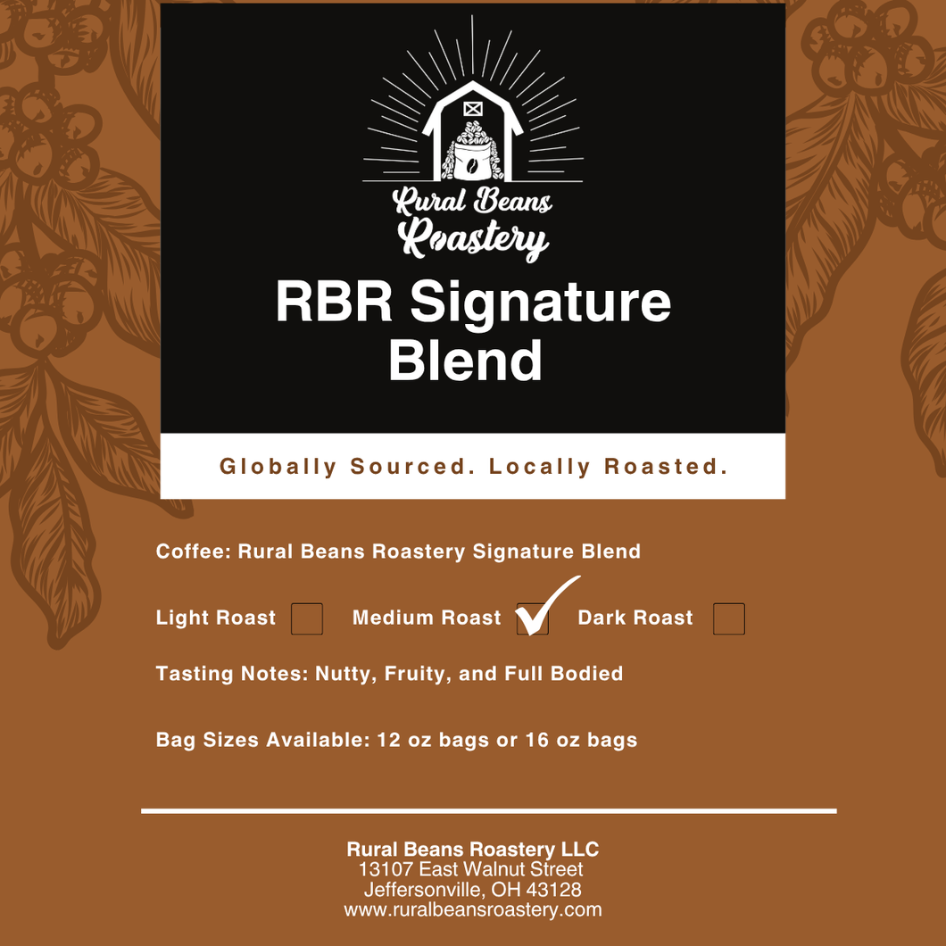 Rural Beans Roastery Signature Blend